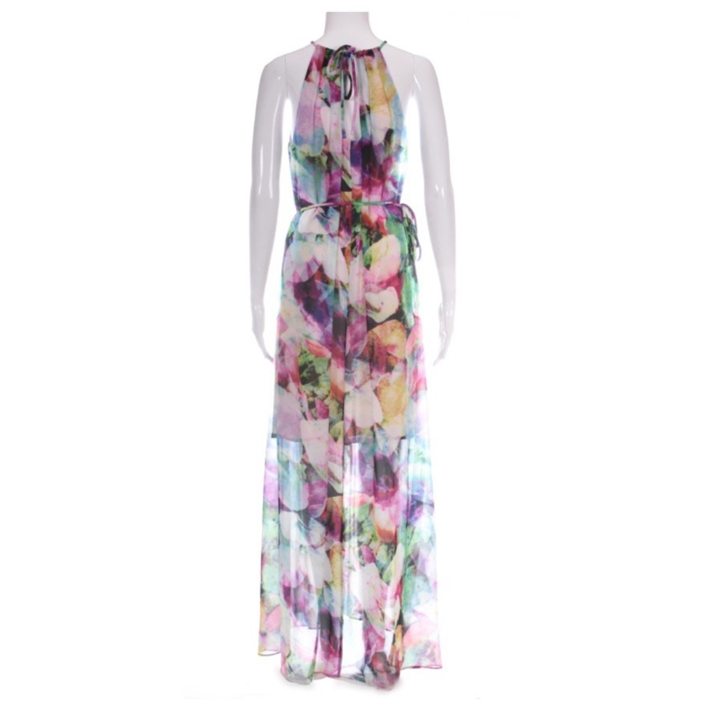 MAGGY LONDON Floral Maxi Dress Size 2 - Picture 2 of 8